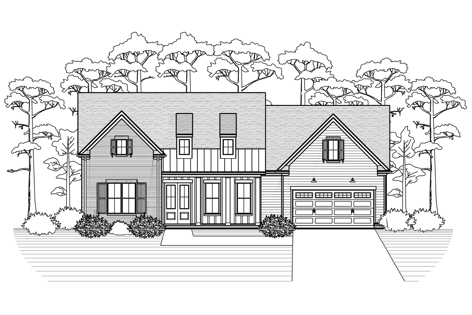 Greenfield Plan by OakRun homes in Tennessee