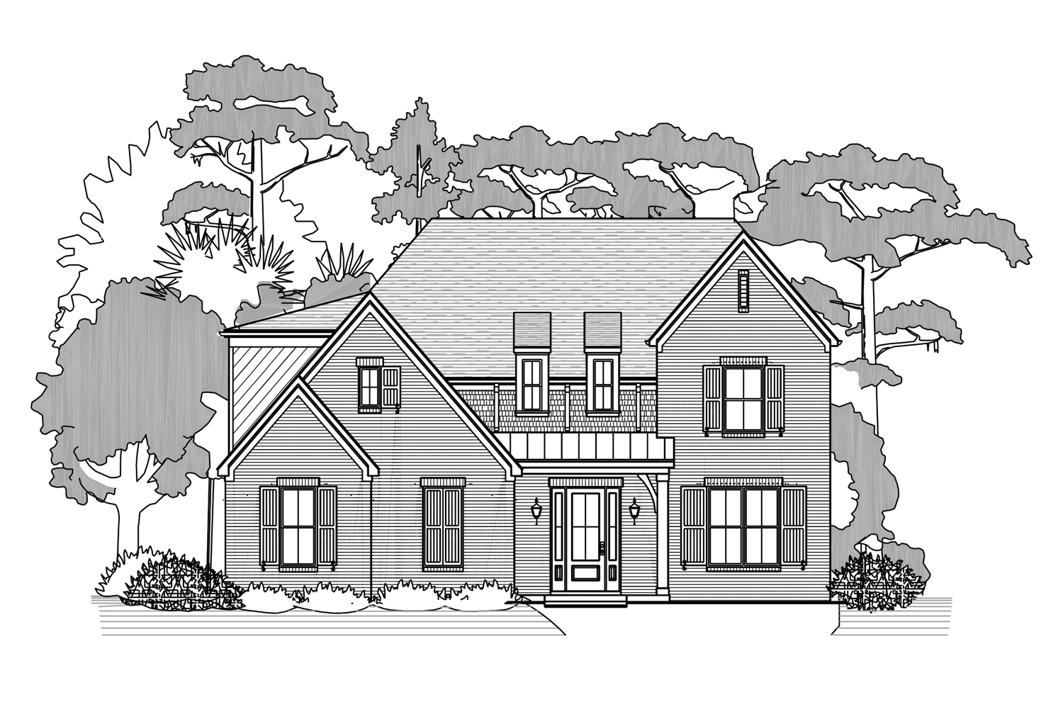 Wildwood II Floor Plan by OakRun homes in Tennessee