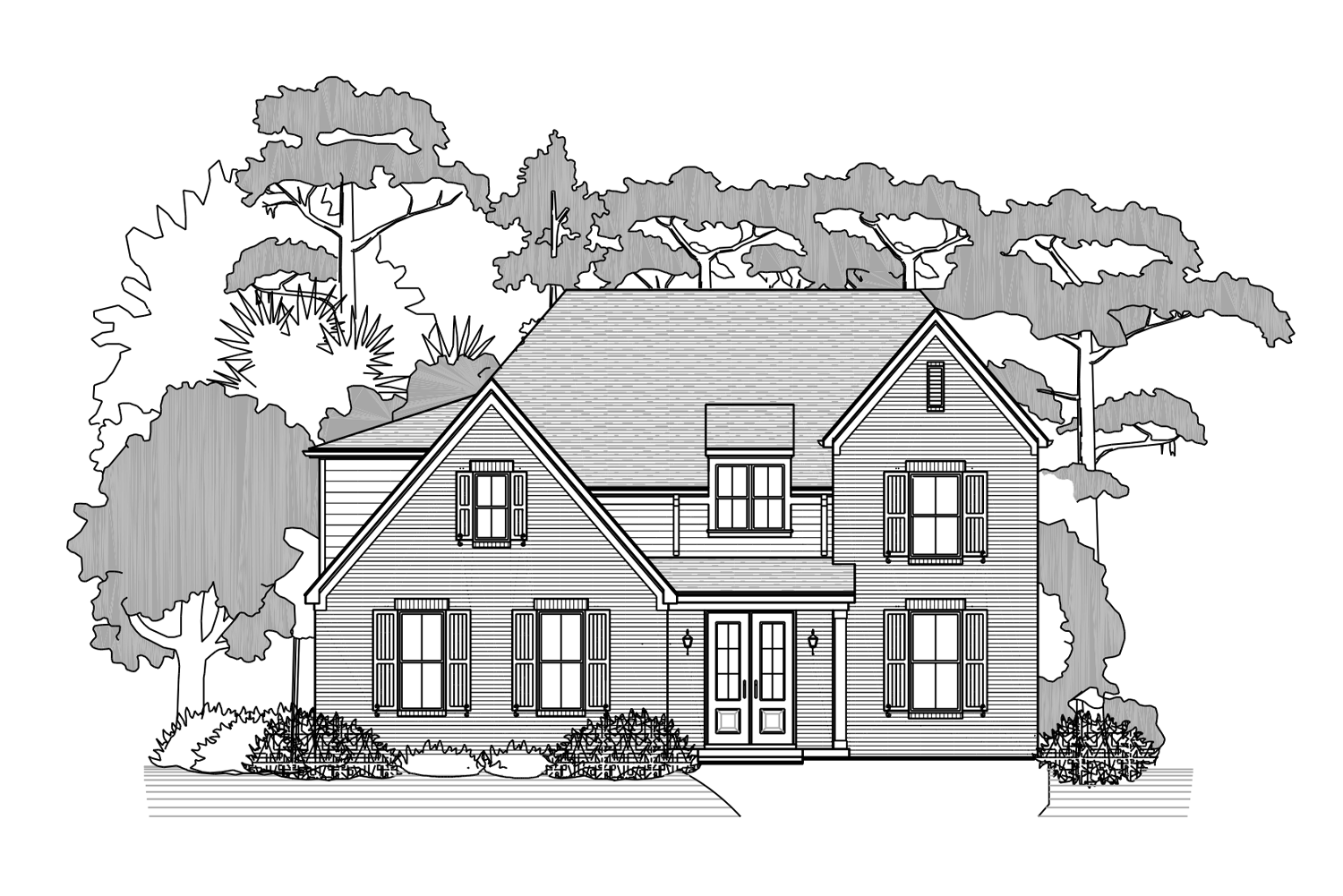 Bayfield Floor Plan by OakRun homes in Tennessee